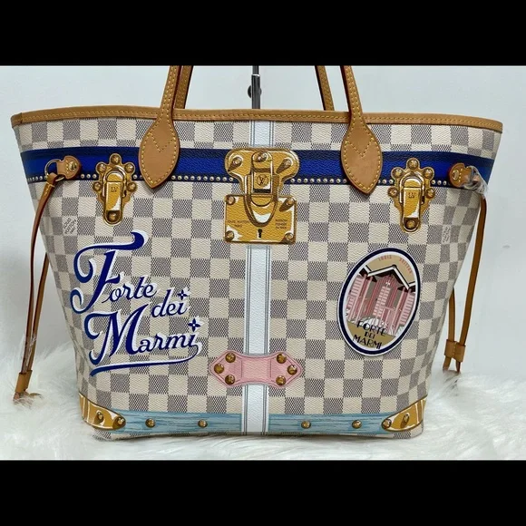 Neverfull Summer Trunk w/ Pouch(SEE OTHER POST FOR POUCH) - Picture 4 of 16